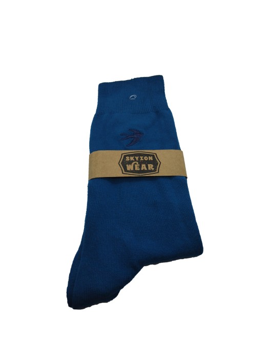 Mavi Kuş Logolu Çorap